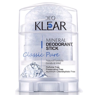 Free Delivery Deoklear Mineral Deodorant Stick Classic Pure 70g. Cash on delivery