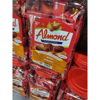 UNITED ALMOND with Chocolate 🍫حلال California 130 sachets total  715g