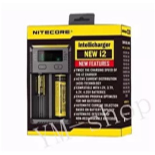 Nitecore เครื่องชาร์จอัจฉริยะ รุ่น New i2 (สีดำ)