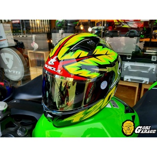 หมวกกันน็อค BILMOLA  รุ่น VELOCE ( 420 Green Glossy )