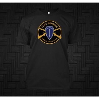 เสื้อยืด พิมพ์ลาย Fort Benning คุณภาพพรีเมี่ยม ของขวัญวันพ่อ