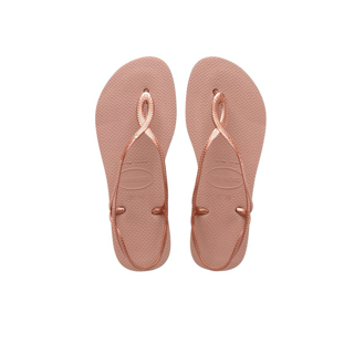 HAVAIANAS รองเท้าแตะผู้หญิง LUNA SANDALS CROCUS ROSE 41296973544PIXX สีชมพู (รองเท้าแตะ รองเท้าผู้หญิง รองเท้าแตะหญิง รองเท้ารัดส้น)