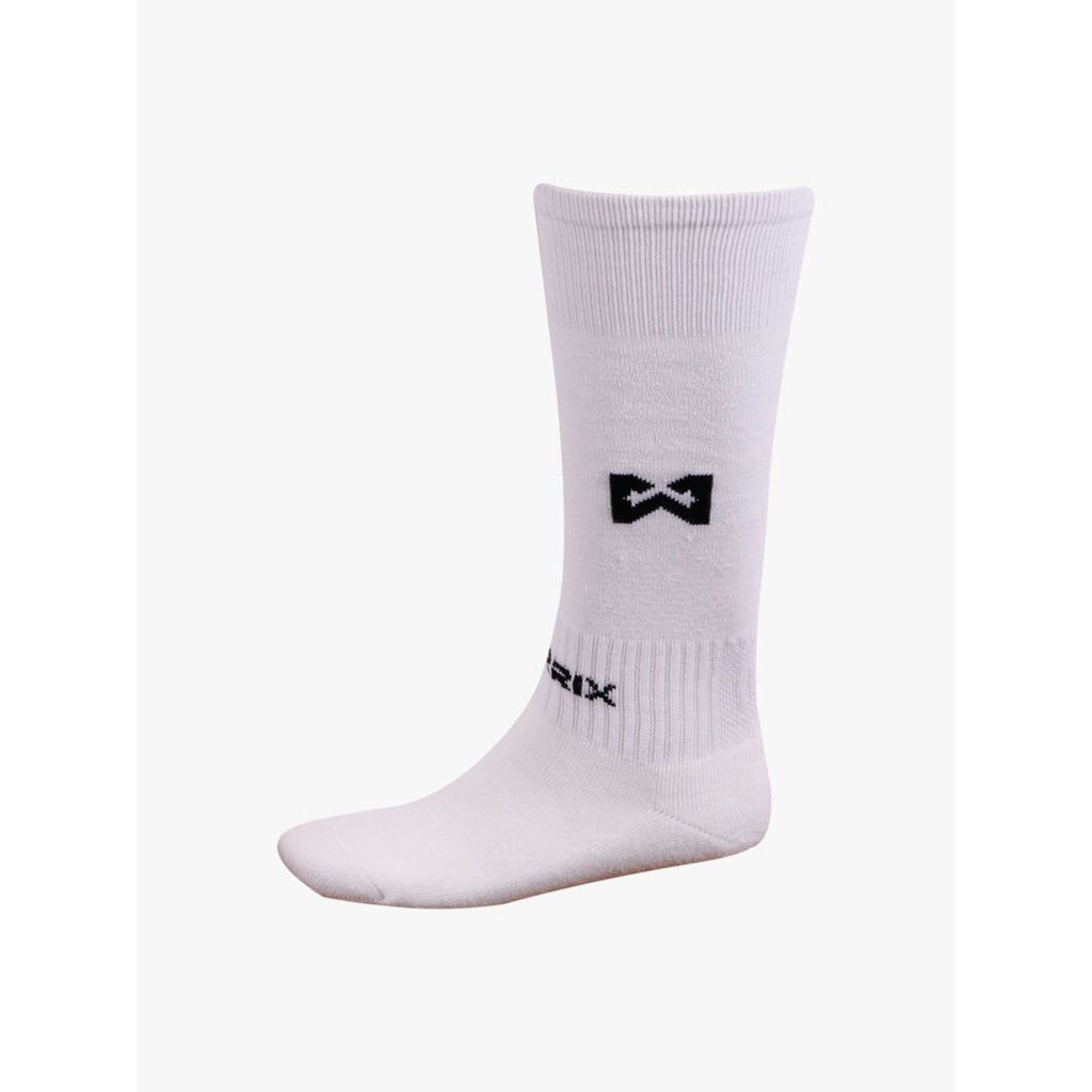 WARRIX ถุงเท้าฟุตบอลเด็ก WC-1516K-สีขาว-WW