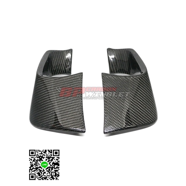 Winglet Carbon สำหรับ Yamaha R1 / R6 2015-2019 เพียว Carbon