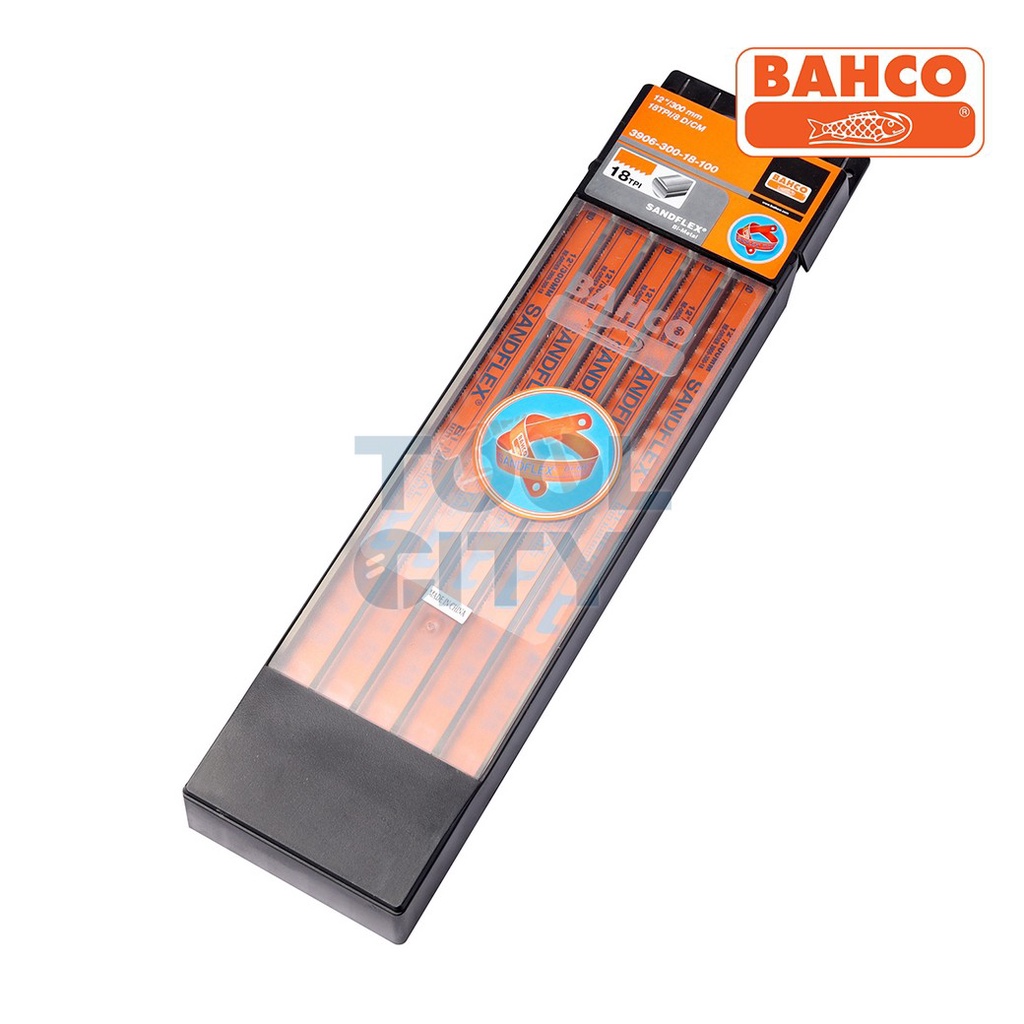 BAHCO ใบเลื่อย SANDFLEX 12" 18T (100ใบ/1กล่อง)