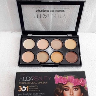 💖hudabeauty professional makeup 3in1💖ไม่มีกล่อง