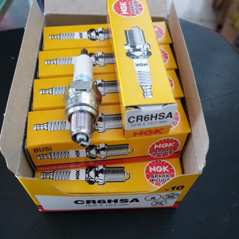 หัวเทียน NGK CR6HSA แท้ (mioJ, mioM3)