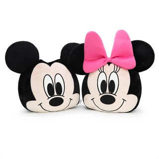 Disney ลิขสิทธิ์แท้ หมอนผ้าห่ม Mickey / Minnie : Kawaii