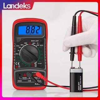 super_center เครื่องวัดกระแสไฟ เช็คกระแสไฟ Digital multimeter ดิจิตอลมัลติมิตเตอร์ รุ่น XL830L วัดแรงดันไฟ รับประกัน