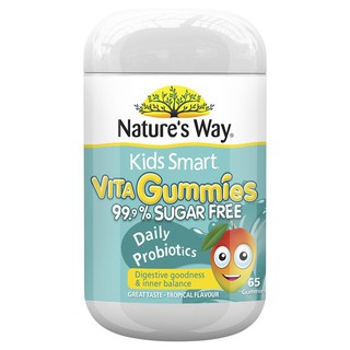 Natures Way Kids Smart Vita Gummies Sugar Free Daily Prob