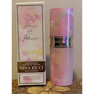 Vintage Nina Ricci Fleur de Fleurs 1982s spray eau de toilette 50 ml new in boxed.