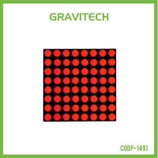 [Gravitechthai]Miniature 8x8 Red LED Matrix