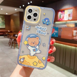 เคส Xiaomi Mi 11i 12 Pro 11 Lite Ultra 11T Pro 10s 10 A3 10T Lite 5G 9 8 เคสนิ่มกันกระแทกกระต่ายหมีน่ารัก