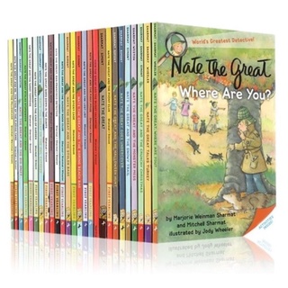 วรรณกรรมเยาวชน ภาษาอังกฤษ แนวสืบสวนสอบสวน เรื่อง Nate the Great เซต 29 เล่ม