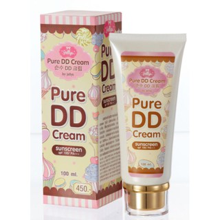 by jellys Pure DD Cream เพียวดีดีครีม ดีดีครีมเจลลี่ หัวเชื้อผิวขาว 100 ml.