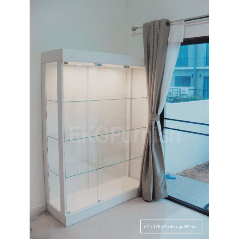 ล็อตเดือนมี.ค. ตู้โชว์ EKG Furnish 120x40x200 cm. *โปรดอ่านรายละเอียดด้านล่าง*