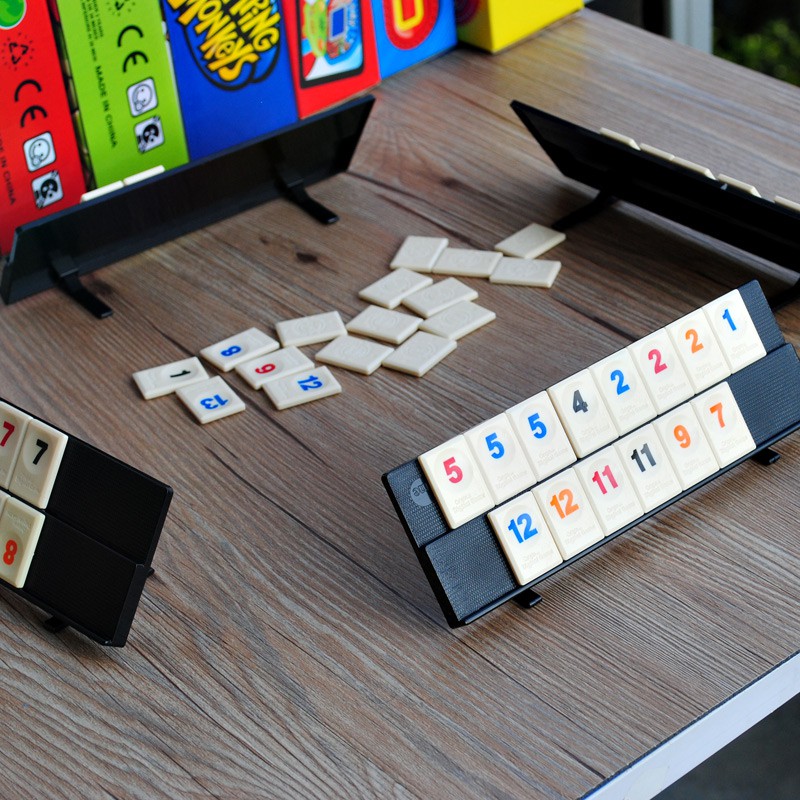 106 Tiles Family Traveling Portable Rummikub Israel Mahjong Digital Board Game ราคา ถูกที่สุด ดีลบีเคเค แกลเลอรีภาพที่ 2