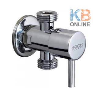 KA-01-482-50 สต็อปวาล์ว 2 ทาง โครเมี่ยม | KARAT FAUCET KA-01-482-50 Stop Valve (2 Way)