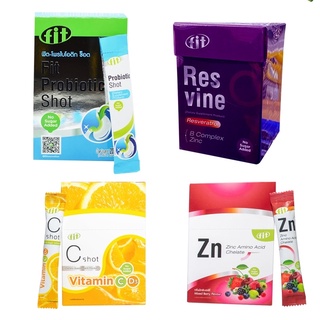 Fit shot VITAMIN C D3 วิตามินซีแบบซ็อต ดูดซึมเร็ว / FIT RES VINE SHOT(1กล่อง30ซอง) **แบ่งขาย** [27096 27097 27213 27544]