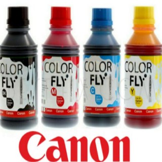 หมึกเติมแคนอน 500 ml 4 ขวด Color Fly  For : Canon All Model