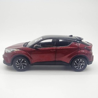 รถโมเดล toyota izoa 1/18 เปิดประตูได้ หน้ารถท้ายรถเปิดได้ สีแดง