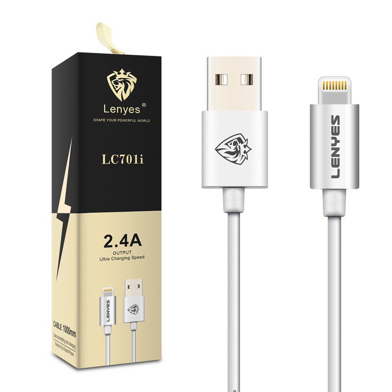 สายชาร์จชาร์จเร็ว สำหรับไอโฟน Fast Charging Cable USB For IOS iPhone สายชาร์จแบบถัก เหมาะใช้กับไอโฟน