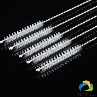 UBT แปรงล้างหลอดดูด จุกนม ขนไนล่อน ไม่ทำให้เป็นรอย Stainless steel soft straw straw brush
