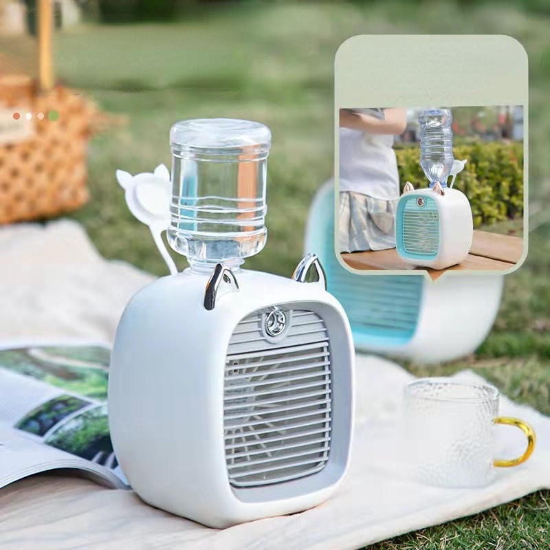 Portable Air Cooling Fan Mini Air Conditioner for Home Humidifying Air