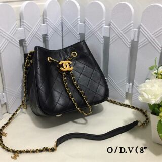 กระเป๋าสไตล์ชาแนล Chanel bag style กระเป๋าสะพายไหล่ อะไหล่ทอง งานสวย