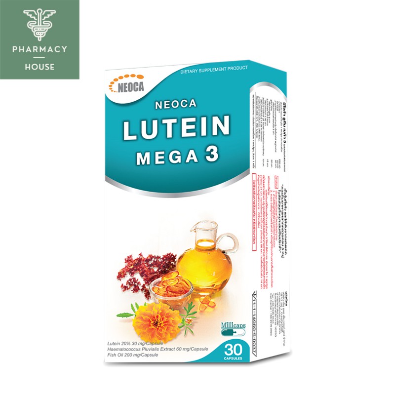 Neoca lutein mega 3 30 capsules