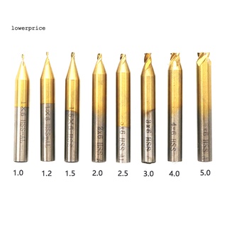 【R】ดอกสว่านเกลียว Hss 1.0-5.0 มม. สําหรับเครื่องตัดกุญแจ