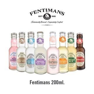 💥สินค้าพร้อมส่ง💥 เครื่องดื่มเฟนติแมนส์ 200มล. Fentimans 200 ml. 1X24 Bottles