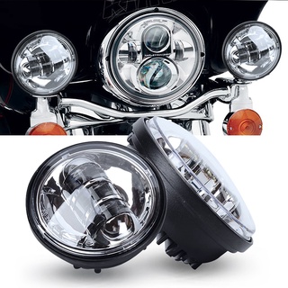 30W 4.5 inch Led Motorcycle Headlight 6000K DRL Led Headlamp for Harley Moto Motorbike Working Lighting Bulb