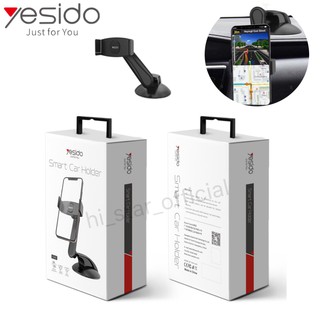 Yesido C43 ขาตั้งโทรศัพท์มือถือในรถยนต์ ติดได้ทั้งกระจกและคอนโซล Universal 4-6.5 นิ้ว