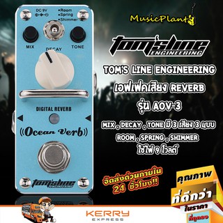 Toms Line Engineering เอฟเฟคเสียง Reverb รุ่น AOV-3