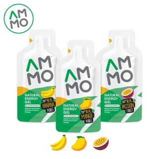 AMMO Natural Energy Gel เจลให้พลังงาน ใช้วัตถุดิบจากธรรมชาติ