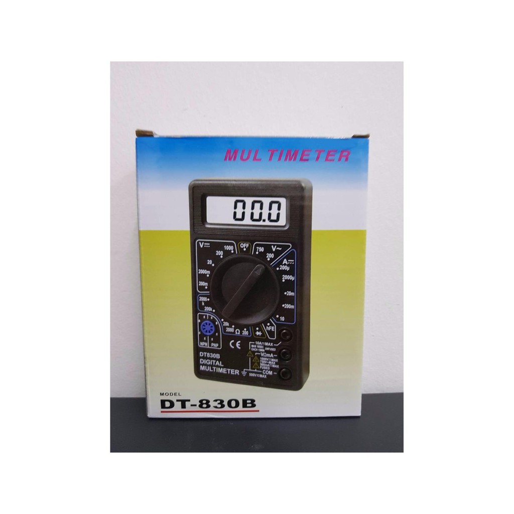 เครื่องวัดมัลติมิเตอร์ - Digital Multimeter DT830B