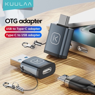 Kuulaa อะแดปเตอร์เชื่อมต่อ Micro USB Type C OTG เป็น Type C OTG สําหรับ Chromebook