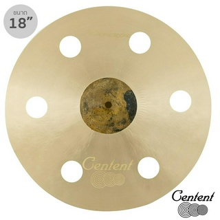 Centent® EP-18Z แฉ ขนาด 18 นิ้ว เจาะ 6 รู แบบ Ozone Cymbals จาก ซีรีย์ B20 Emperor ทำจากทองแดงผสม