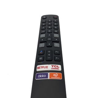 Rc901v FMRD ใหม่ ของแท้ รีโมตคอนโทรลทีวี LCD LED เสียง Netflix TCL ช่อง OKKO HD KHHONOHCK