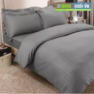 Bedding Cheap ชุดผ้าปู ผ้านวม 6 ชิ้น 6 ฟุต รุ่น AL1003