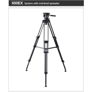 ขาตั้งกล้องวิดีโอ ยี่ห้อ LIBEC รุ่น 650EX All-In-One Tripod System (Head and Tripod)