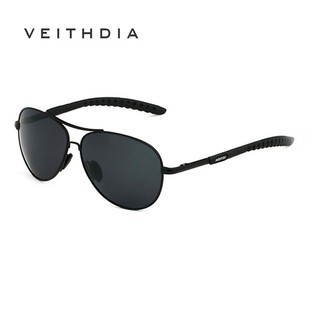 VEITHDIA แว่นกันแดด Aviator สำหรับผู้ชาย แว่นตากันแสง 3088