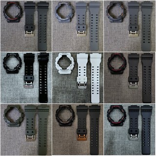 กรอบสาย GShock GA/GD,100,110,120,140 Series ของแท้ สีอักษรไม่หลุดร่อน (GA-120,GA-140,GD-100,GD-110,GD-120,GAX-100)