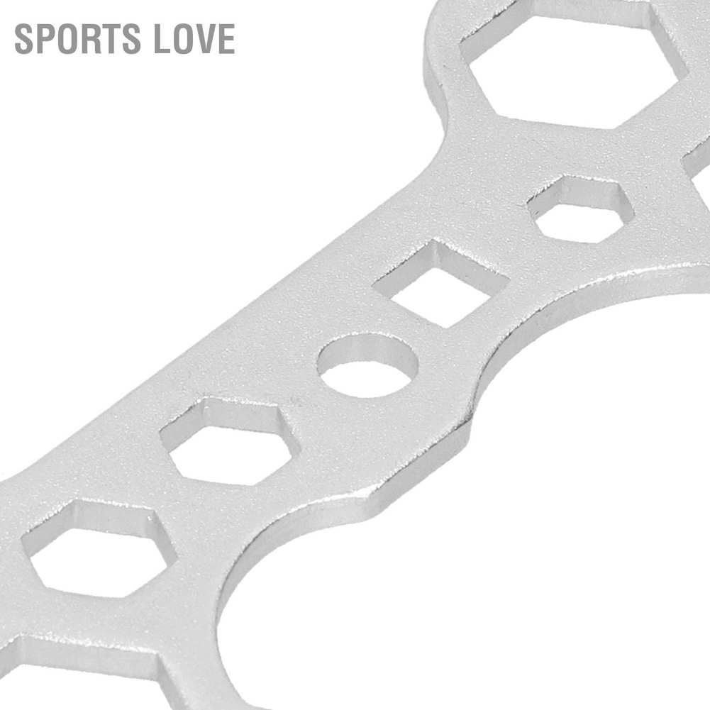 Sports Love ประแจสแตนเลสมัลติฟังก์ชั่นสําหรับจักรยาน #8