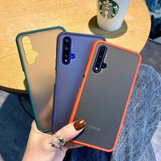 [ส่งจากไทย] เคสกันกระแทก ปุ่มสีผิดด้าน Case Huawei Nova5T เคสโทรศัพท์