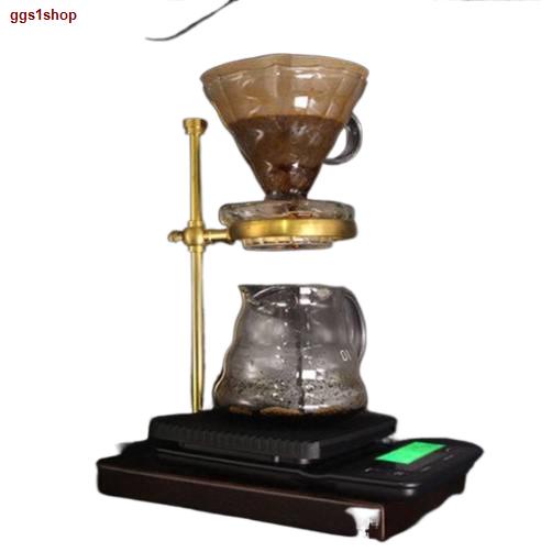 จัดส่งตรงจุด🚚ส่งจากกรุงเทพ💯ตาชั่งจับเวลา ดิจิตอล สำหรับชงกาแฟ 5kg Drip Coffee Scale 0.1g / 1g（N0.4223341）