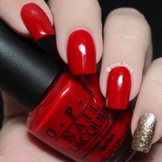 พร้อมส่ง OPI สี Big Apple Red  สีแดงสดอันโด่งดังของแบรนด์ แท้ 💯%