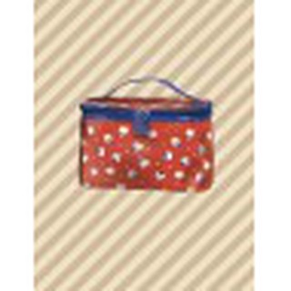 (งานแท้) Hello Kitty - Family Pattern Vanity Bag B