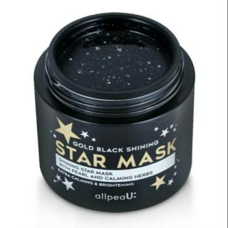 มาส์กหน้า Gold Black Shining Stars Mask 70g